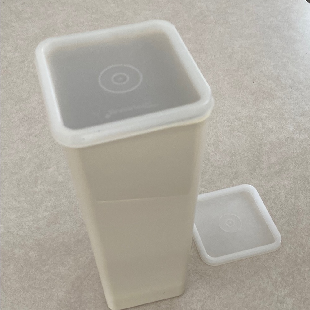 Tupperware White Food Storage Container